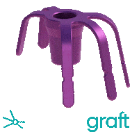Spider Graft Sticker by Biotech Dental