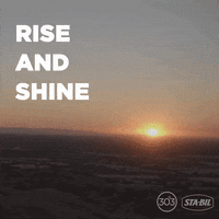 303Products good morning morning sunrise desert GIF
