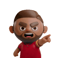 Bruno Fernandes Portugal Sticker by OneFootball Heads