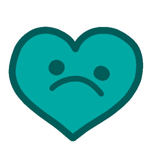 solhirs giphyupload heart sad angry Sticker