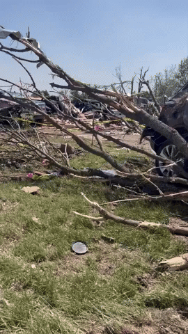 Texas Neighborhood Completely Destroyed by Deadly Tornado