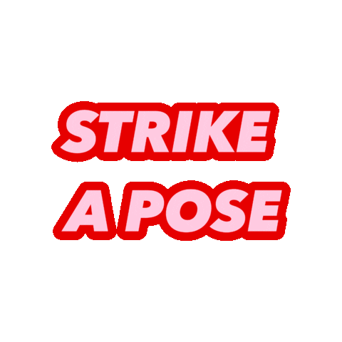 Strike A Pose Love Sticker by Embodyment