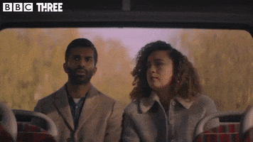 Nikesh Patel Rose Matafeo GIF by BBC Three