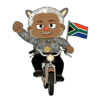 South Africa Animation Sticker