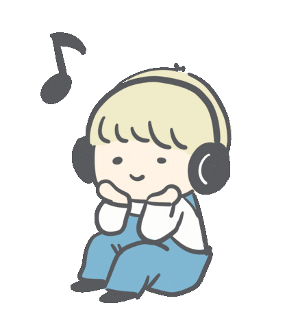 音楽 Singing Sticker