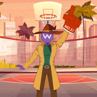 Number 1 Basketball GIF