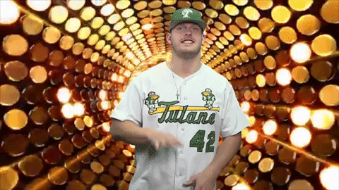 dance baseball GIF by GreenWave