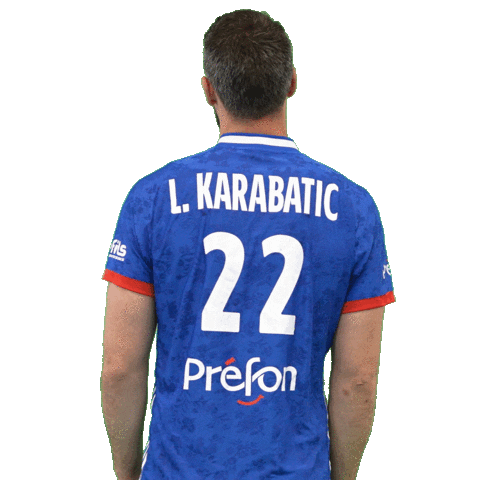 Luka Karabatic Ffhandball Sticker by Fédération Française de Handball