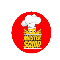 Giant Squid Logo Sticker by MasterSquid.id