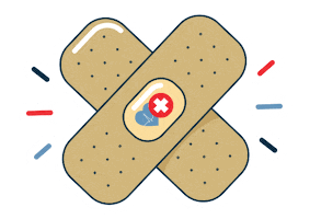 Sick Boo Boo Sticker by Midwest Express Clinic