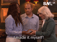 I Did It Myself Saturday Night Live GIF by Sky