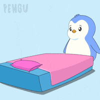 Tired Good Night GIF by Pudgy Penguins