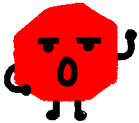 No Way Stop Sticker by T A R V E R