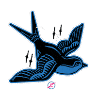 old school fun Sticker by Tattoo Visuals
