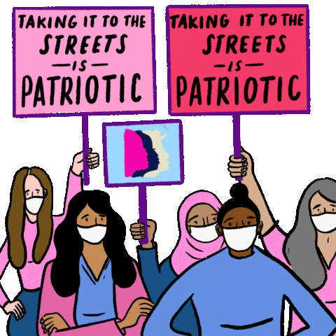 Resist Black Lives Matter Sticker by Women’s March