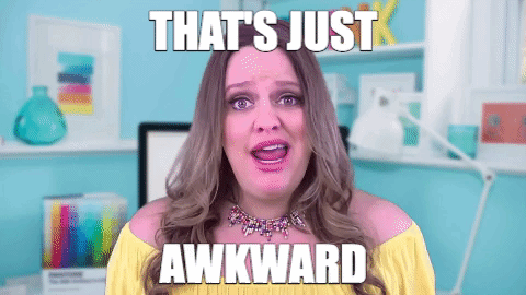 Awkward Weirdo GIF