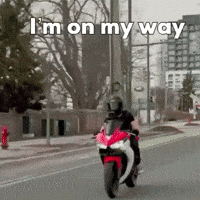 msbunny416 bike helmet biker im on my way GIF