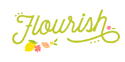 Flourish Livingmybestlife Sticker by Amber Housley