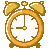 i_seensee musical clock 뮤지컬 시계 Sticker