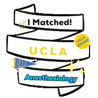 Uclaanes matchday imatched uclaanesthesiology Sticker