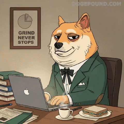 Tired Shiba Inu GIF by Doge Pound