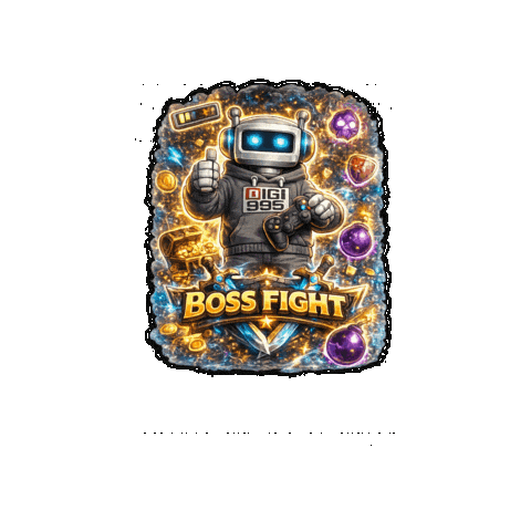 Boss Fight Multiplayer Sticker by Digi 995