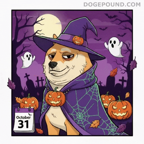 Jack O Lantern Dog GIF by Doge Pound