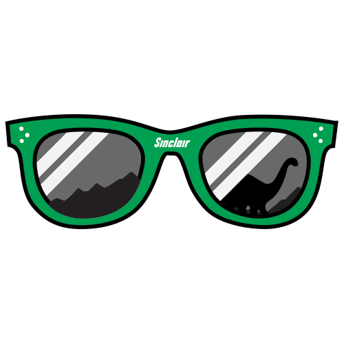 Sticker by Sinclair Oil