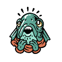 Starry Eyed Wow Sticker