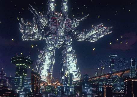 macross plus 90s GIF