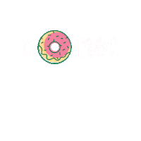 Donut Do Not Give Up Sticker by localefoodmarket