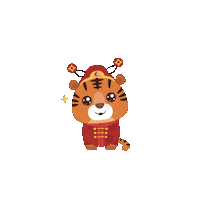 New Year Eyes Sticker by riverhongbao