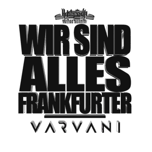 Frankfurt Sticker by Varvani gmbh