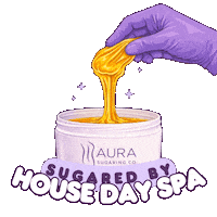 Sugaring Paste Sticker by Aura Sugaring Co
