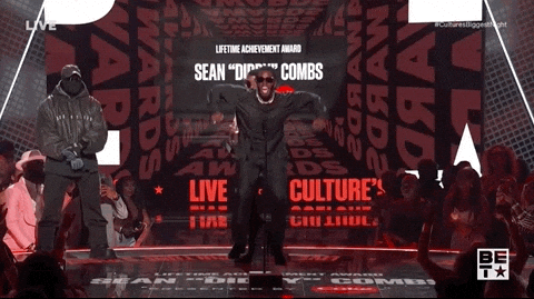 Diddy GIF by BET Awards