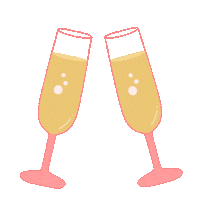 Chin Chin Drinking Sticker by Demic