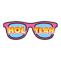 summer pink Sticker by Hols from £9.50