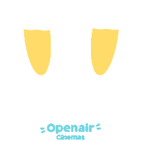 american express summer Sticker by Openair Cinemas