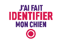 I-CAD dog chien identification icad Sticker