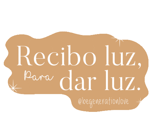 Luz Lightworker Sticker by Be Generation Love
