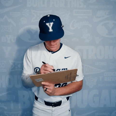 Brigham Young Byu Baseball GIF by BYU Cougars