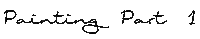Text Painting Sticker