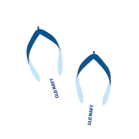 Flip Flop Walk Sticker by Old Navy