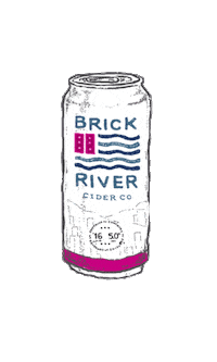 BrickRiverCider beer craft beer cider apple cider Sticker