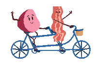Olymel bacon velo lafleur jambon Sticker
