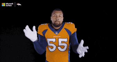 Denver Broncos Astronaut GIF by Broncos