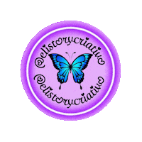 elistorycriativo logo logomarca elistorycriativo logotipo Sticker