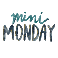 Mini Monday Sticker