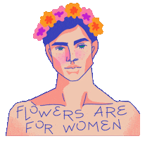 Break The Rules Gender Stereotypes Sticker by Anastasia Stefanovska