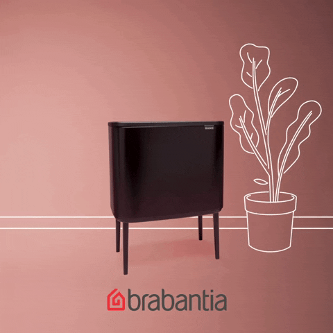 Brabantia giphygifmaker garbage recycling waste GIF